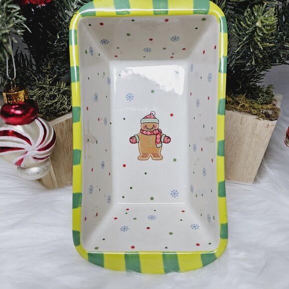 Set of 2 Oven Tara & Grasslands Mini Cake Loaf Baking Dish Christmas Lot Vintage - Picture 4 of 16
